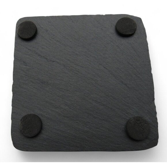 COASTERS TOOL Themed Personalizable Black Slate Set Of 4 Hand Tools Customizable - Picture 8 of 8